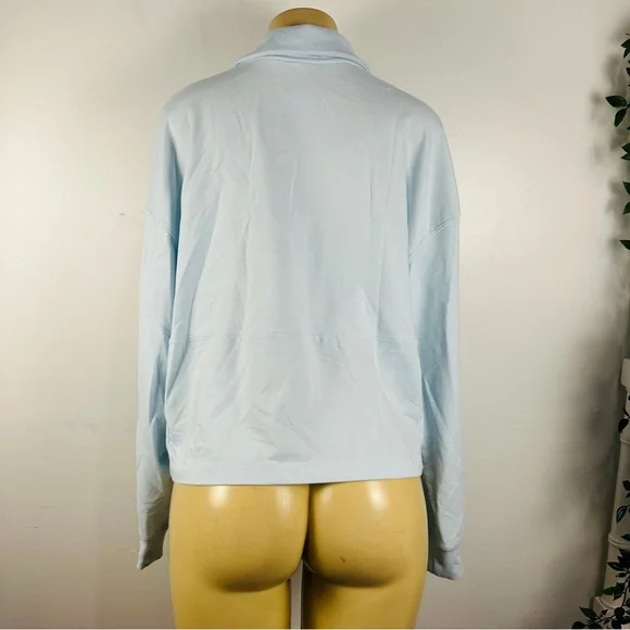 Set 4 All In Motion Joylab Athletic Running Shirts And Jacket Sz L Blue Black - Picture 16 of 16